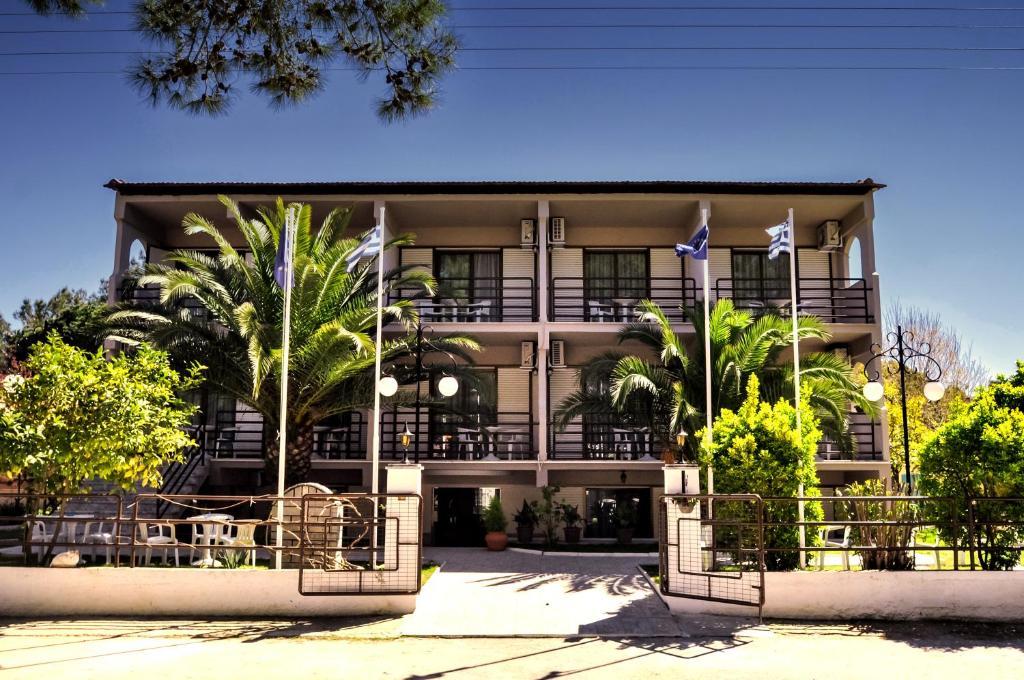 Vlachogiannis Hotel Prínos Esterno foto